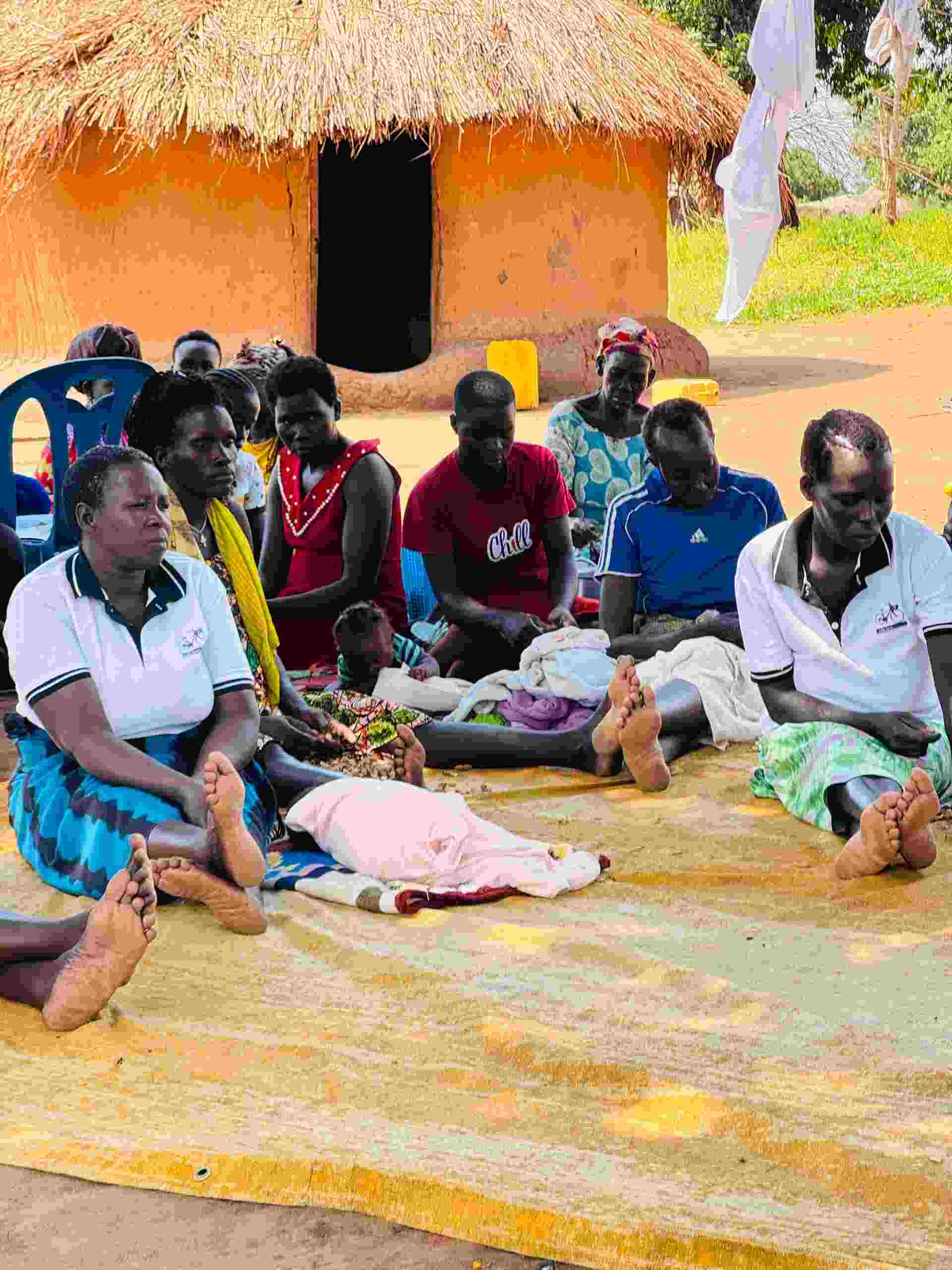 RACI staff and community members at a dialogue session